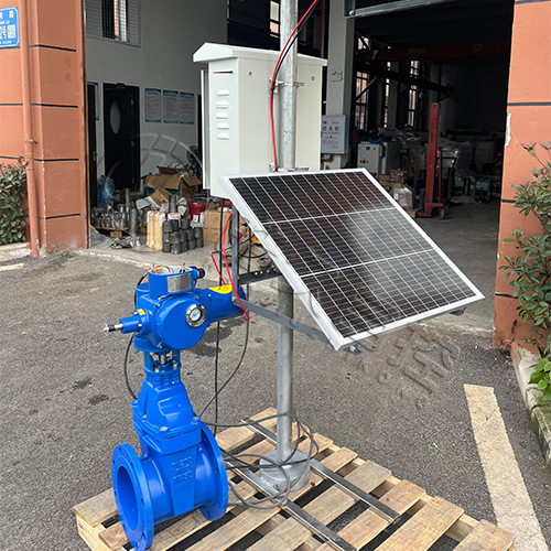 绥江皓久 Z945X-16Q免布线太阳能电动闸阀 农业灌溉 支持远程智能控制